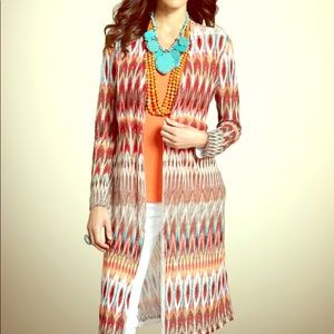 Chico’s Jackpot Duster Cardigan Sz 3.  Worn once